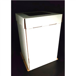 ОПТ 50! Коробка для торта 30х30х45 с окном (плотный гофрокартон)